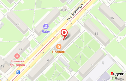 Квартирное бюро в Новосибирске на карте
