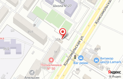 Продовольственный магазин, ООО Интеграл плюс на карте
