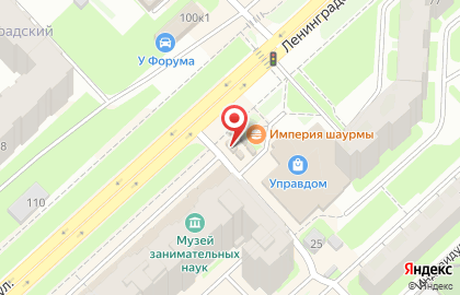 Магазин Агрофирма Красная Звезда на улице Ленинградской на карте