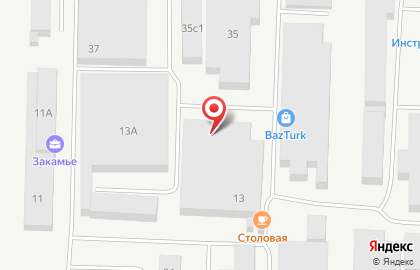 Магазин Мясной Двор на Магистралиной улице на карте