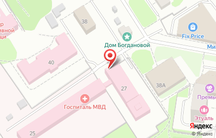 Госпиталь, Медико-санитарная часть МВД России по Республике Карелия на карте
