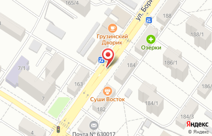 Парикмахерская в Октябрьском районе на карте