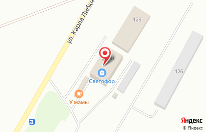 Магазин низких цен Светофор в Перми на карте
