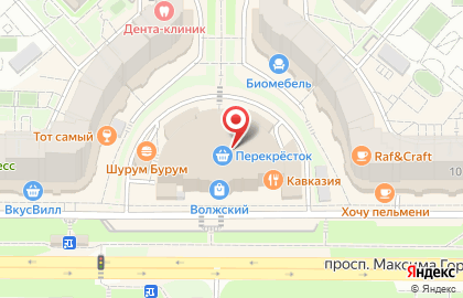Магазин головных уборов и игрушек на карте
