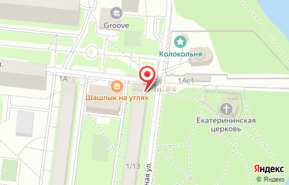 Московский комсомолец на Московском бульваре на карте