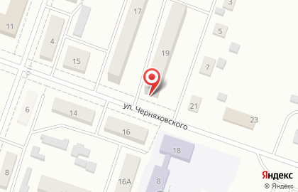Центр бытовых услуг на улице Черняховского на карте