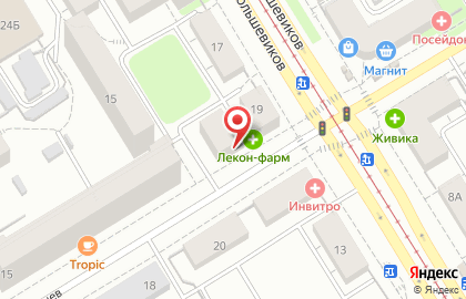 Салон оптики в Екатеринбурге на карте