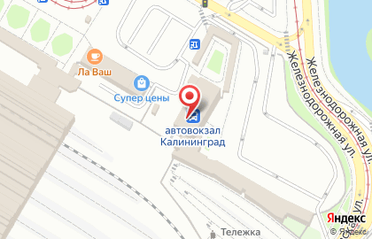 Столовая Столовая-буфет на Железнодорожной улице на карте