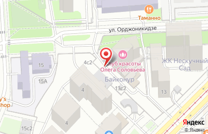 Джекс на улице Вавилова на карте