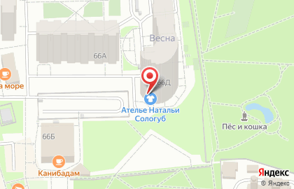 Ателье Натальи Сологуб на карте