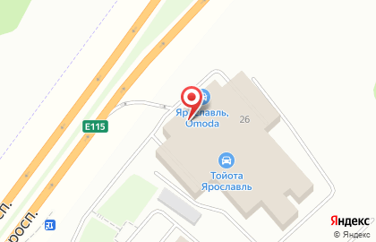 Официальный дилер Тойота Центр Ярославль на Советской улице на карте