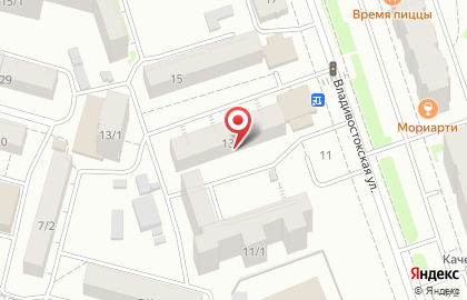 Кафе-бар BeerЛога на Владивостокской улице на карте
