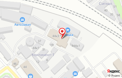 Оптовый склад Сахарок на улице Соловьёва на карте