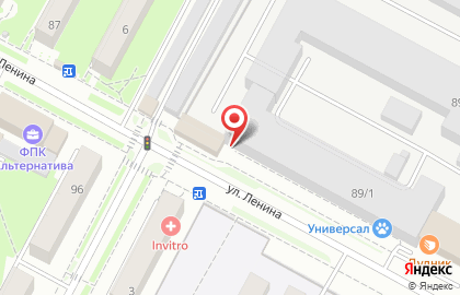Информационный центр Арго на улице Ленина на карте