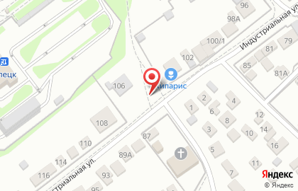 ООО МЦ "АстраДент" на Индустриальной улице на карте