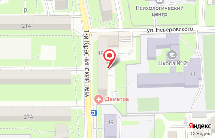 Санаторий им. Н.М. Пржевальского на улице Николаева на карте