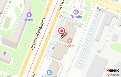 Торговый дом Народные двери на проспекте Кулакова на карте