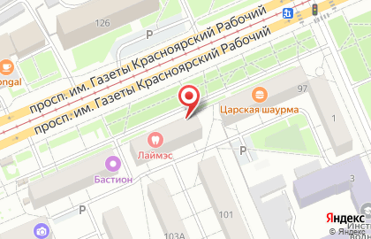 Тюз в Кировском районе на карте