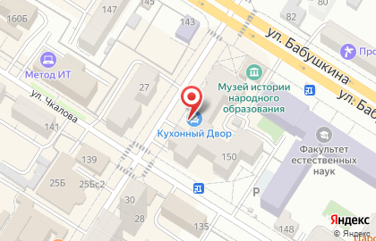 Салон мебели Кухонный Двор на улице Курнатовского на карте