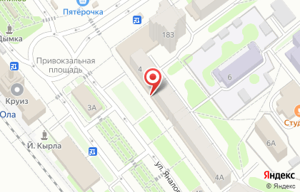 Аптека готовых лекарственных форм Терек на карте