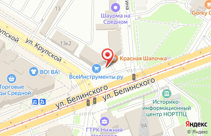 Косметическая компания Oriflame в Нижегородском районе на карте
