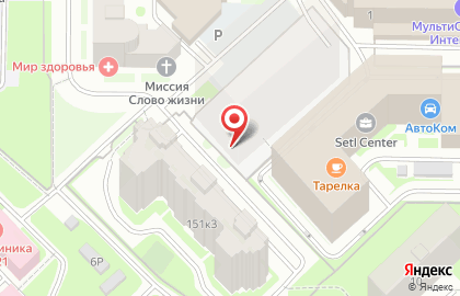 ООО Петросервис в Московском районе на карте
