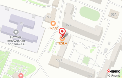 Кафе Tesla на карте