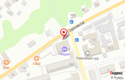 Магазин одежды и обуви Мир Распродаж на улице Горняков на карте