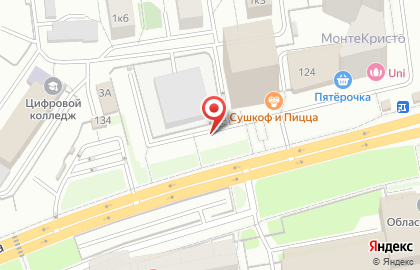 Автостоянка в Екатеринбурге на карте