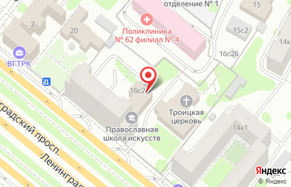 Компания по продаже и строительству ангаров из быстровозводимых металлоконструкций Ангары ТИТАН на Ленинградском проспекте на карте