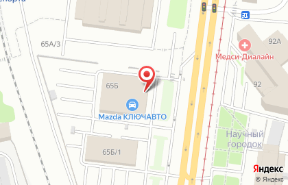Автосалон MAZDA КЛЮЧАВТО на улице Ленина на карте