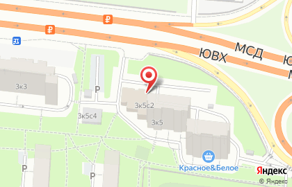СберБанк на Кантемировской улице, 3 к 5 стр 2 на карте
