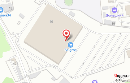 Selgros Cash & Carry в Краснооктябрьском районе на карте