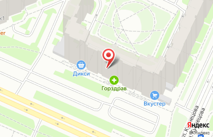 Цветочный магазин ЛетоОптом в Красносельском районе на карте