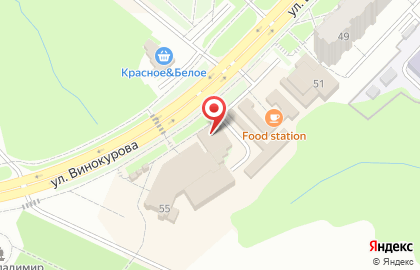 Мясной магазин в Чебоксарах на карте