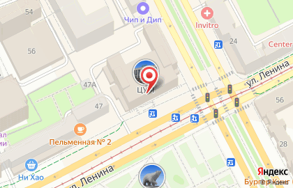 Кофейня МакКафе в Ленинском районе на карте