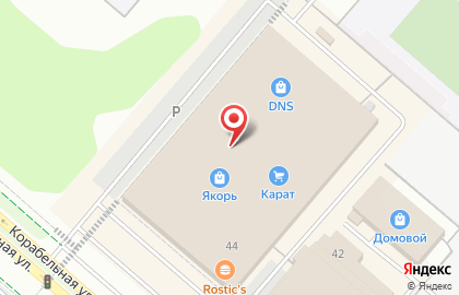 Салон Мебель УЮТ на Корабельной улице на карте