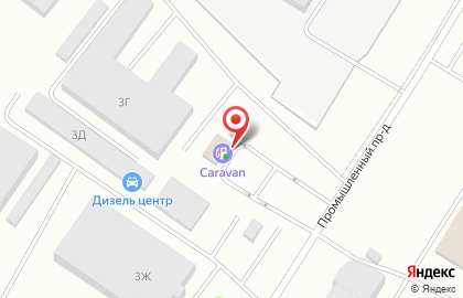 Caravan в Орджоникидзевском районе на карте