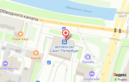 Автовокзал, г. Санкт-Петербург на карте