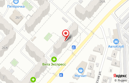 Магазин Фрукты-овощи в Советском районе на карте