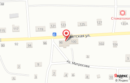 Магазин Корзинка на Советской улице на карте