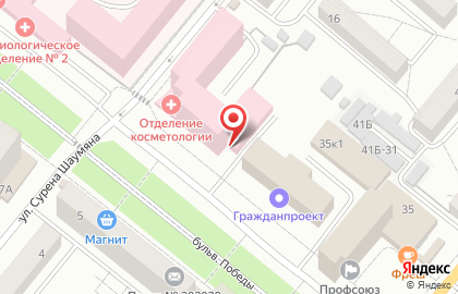 Банкомат МИнБанк на бульваре Победы на карте