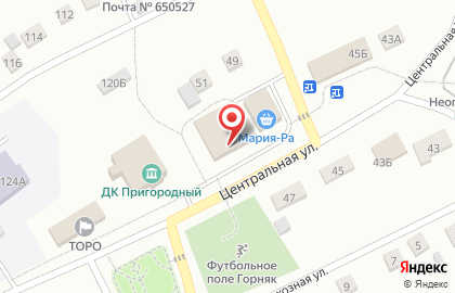 Продовольственный магазин Лавка на Центральной улице на карте