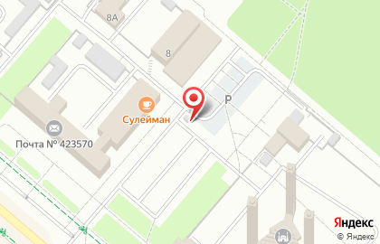Автостоянка в Казани на карте