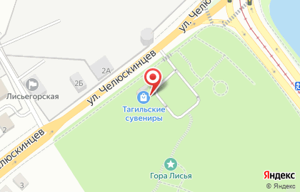 Сувенирный павильон Тагильский сувенир на карте