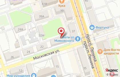 Парикмахерская Престиж на Московской улице на карте