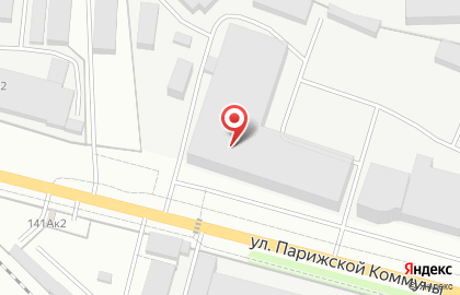 Банкомат на улице Парижской Коммуны на карте