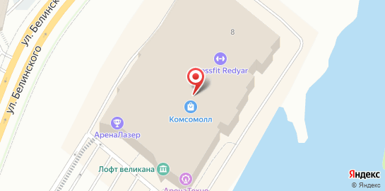 Боулинг-клуб Планета Боулинг на карте