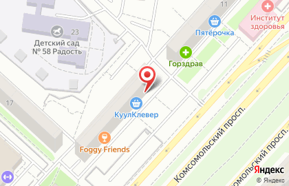 Химчистка Диана на Комсомольском проспекте, 9 в Люберцах на карте