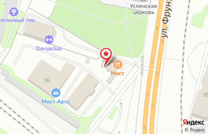 Ресторан Мост на карте